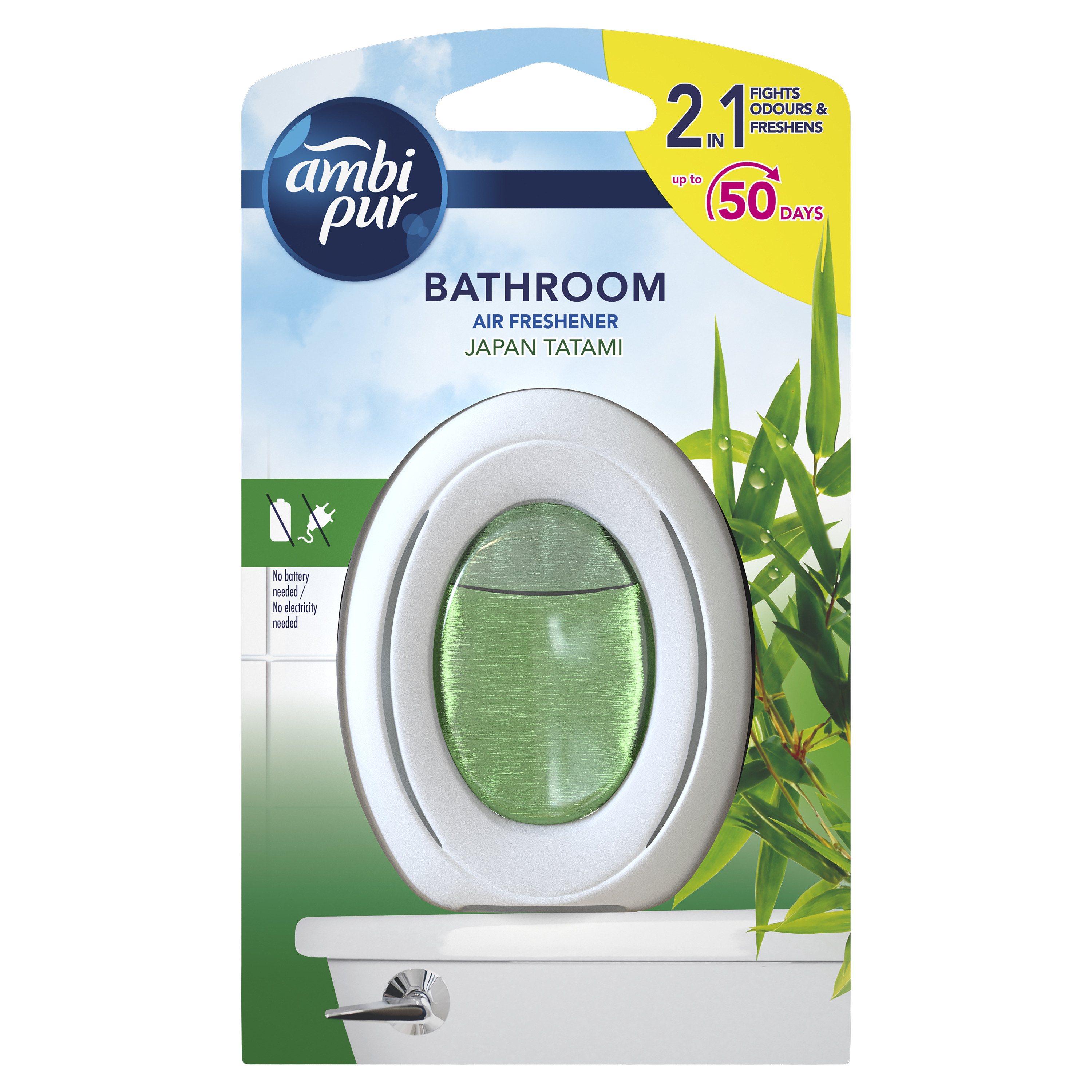 AmbiPur Bathroom 2in1 Japan Tatami, nieelektryczny odświeżacz powietrza