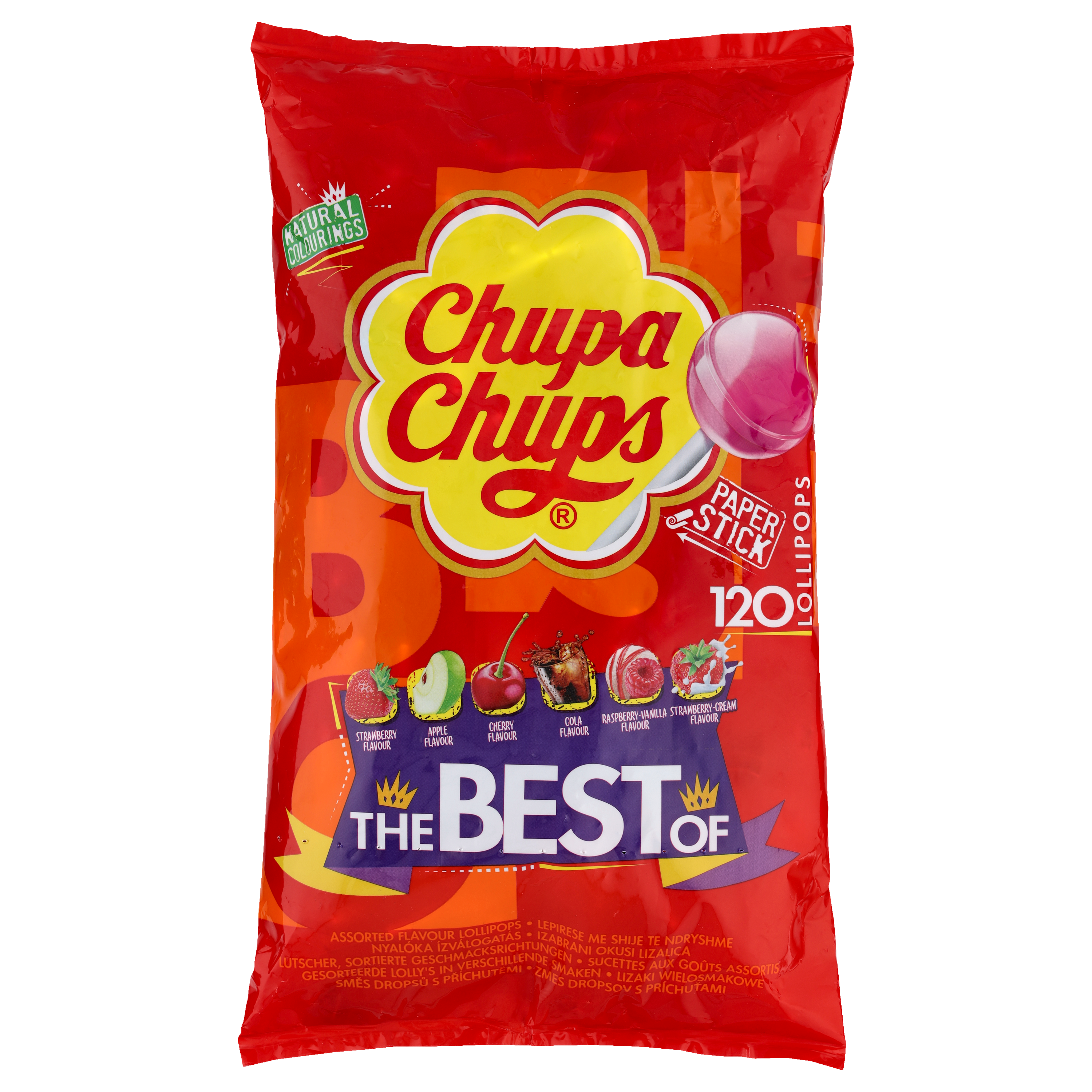 Chupa Chups Lizaki Best of Torba 1440g