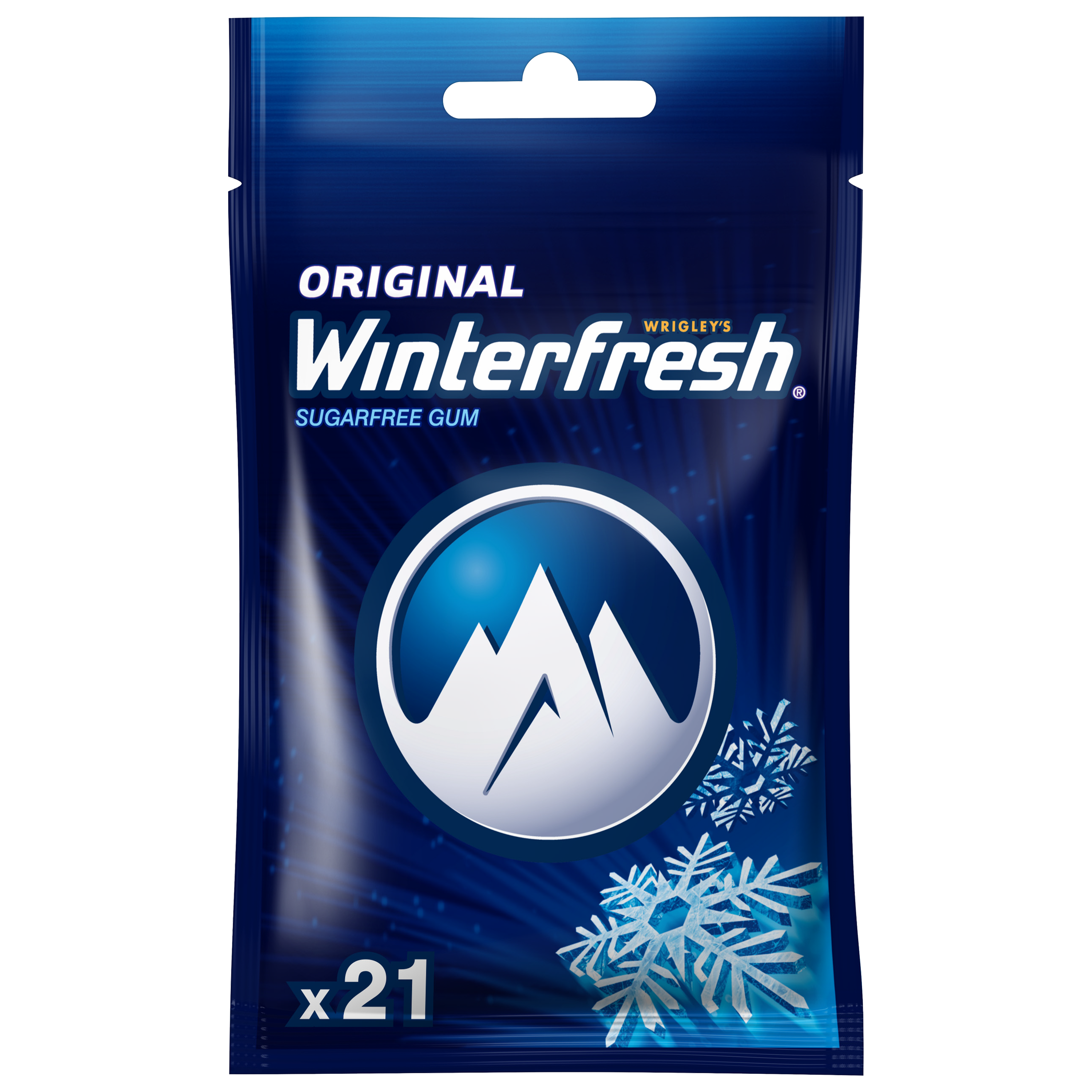 Winterfresh Original Guma do żucia bez cukru 29 g (21 drażetek)