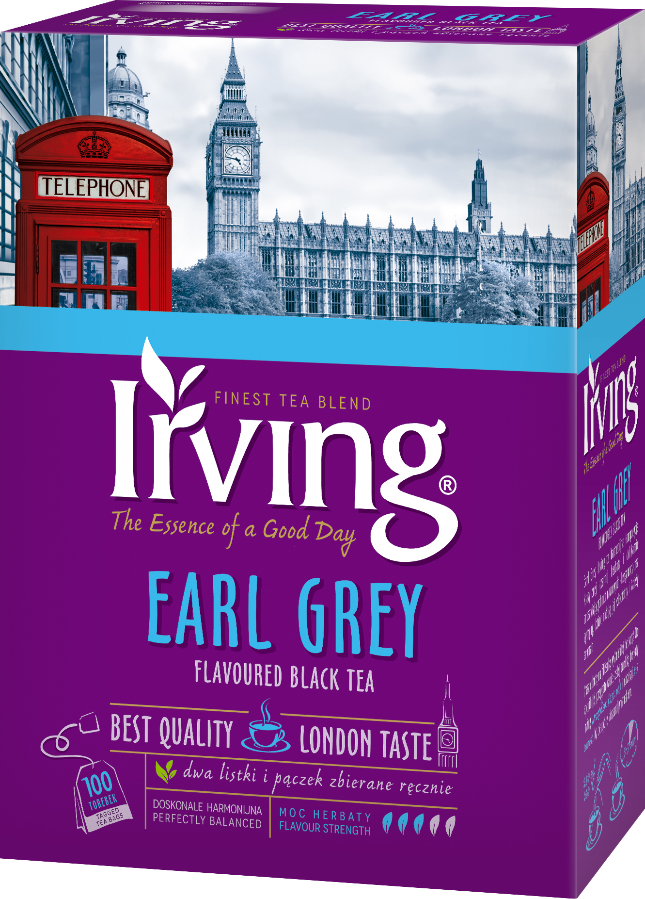 Irving Herbata Earl Grey 150 g (100x1,5 g)