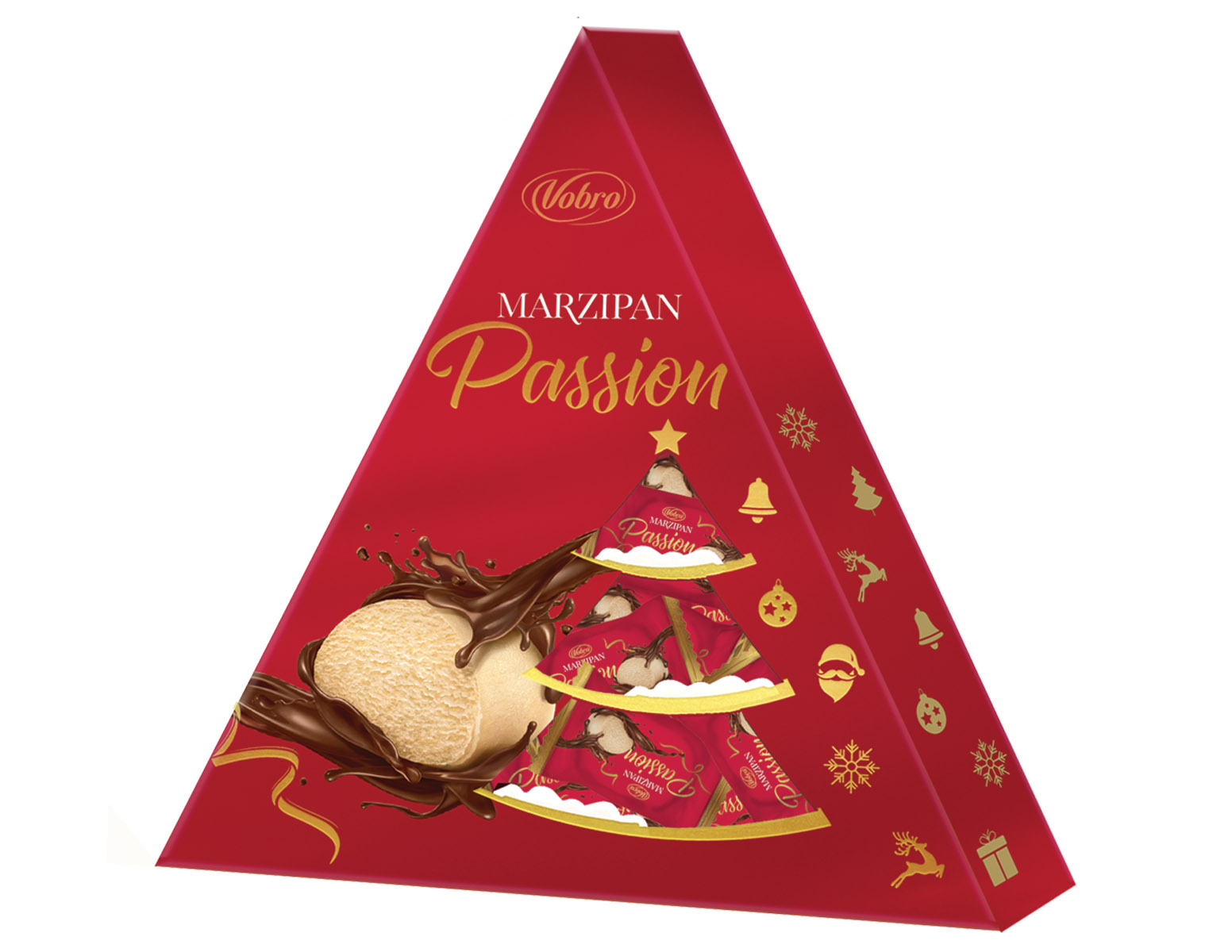 Vobro Marzipan Passion Choinka 100g - BN