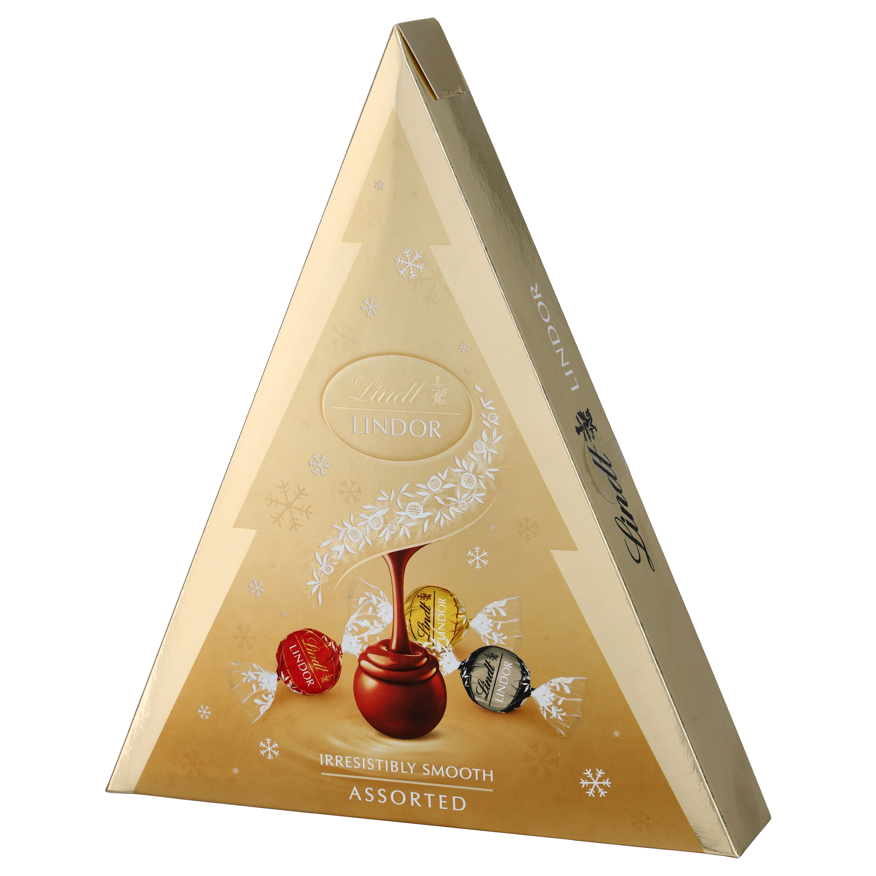 Lindt LINDOR Assorted Xmas Tree 125g