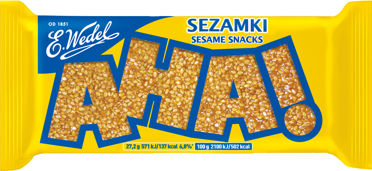 E. Wedel Sezamki AHA! 27,2g