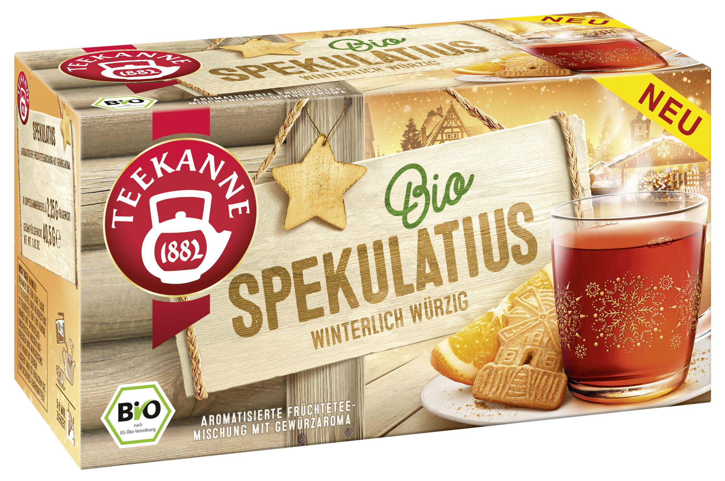 TEEKANNE BIO Spekulatius 18x2.25g