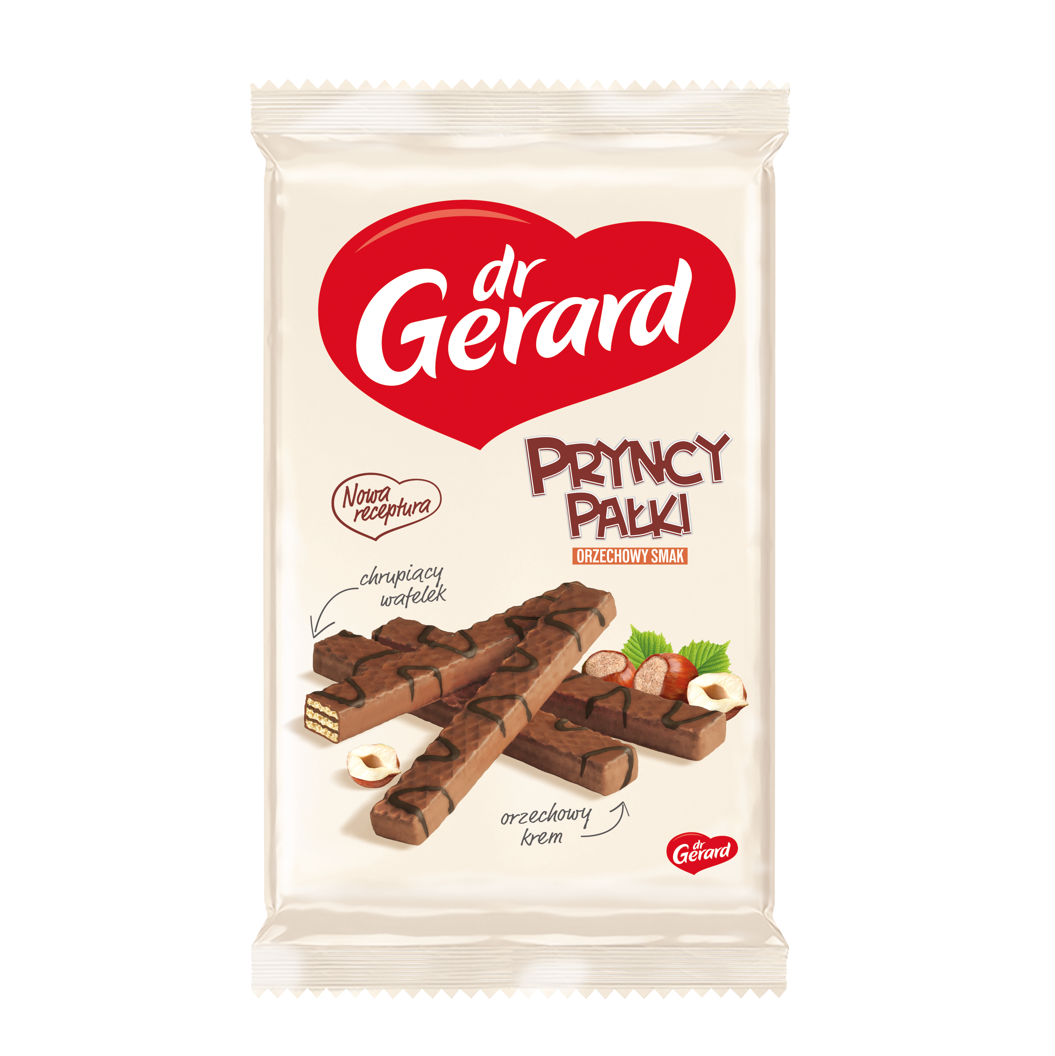 Dr Gerard Pryncypałki orzechowy smak 200g DRM