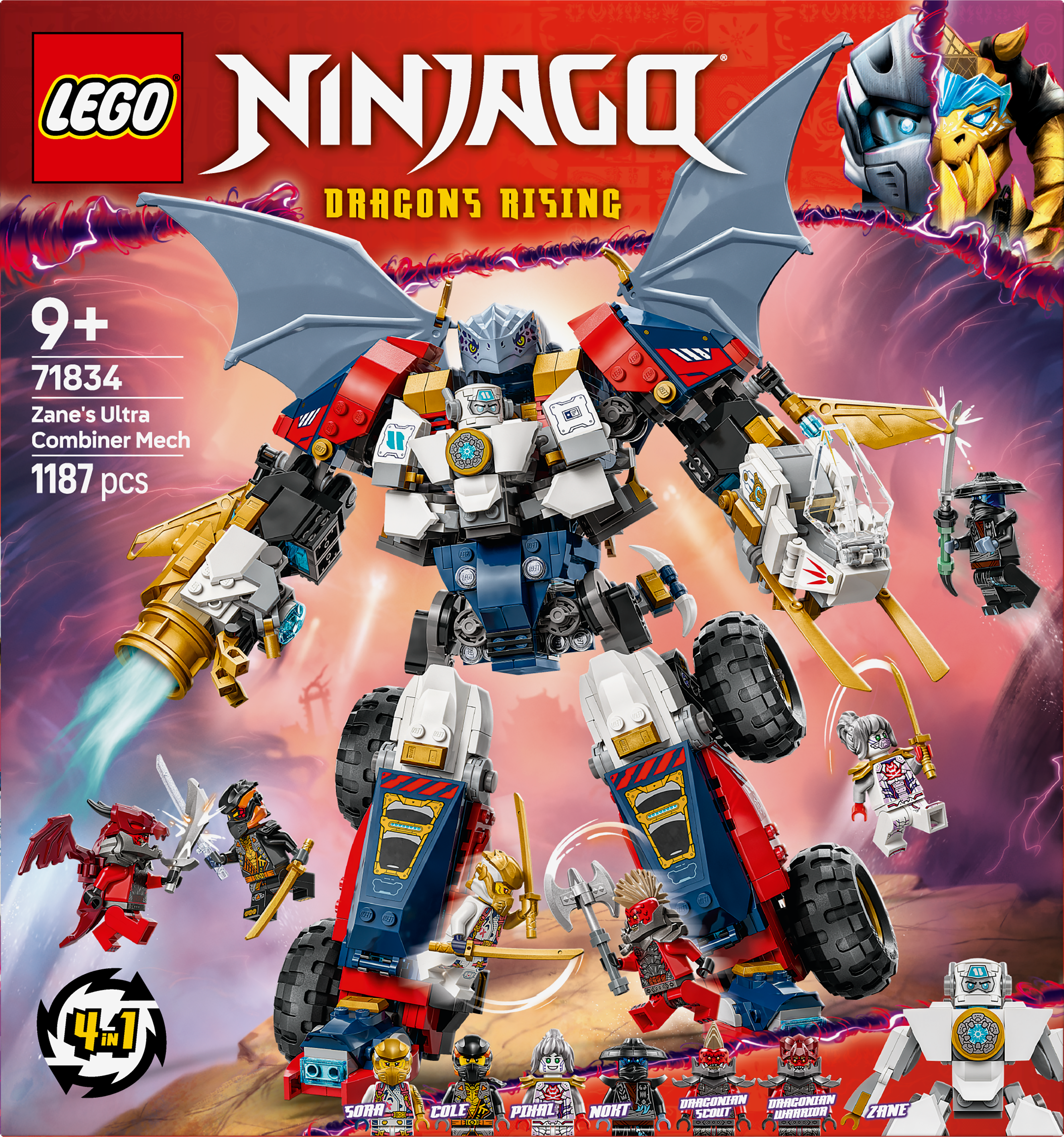LEGO 71834 Wielofunkcyjny ultramech Zane'a | Selgros24.pl