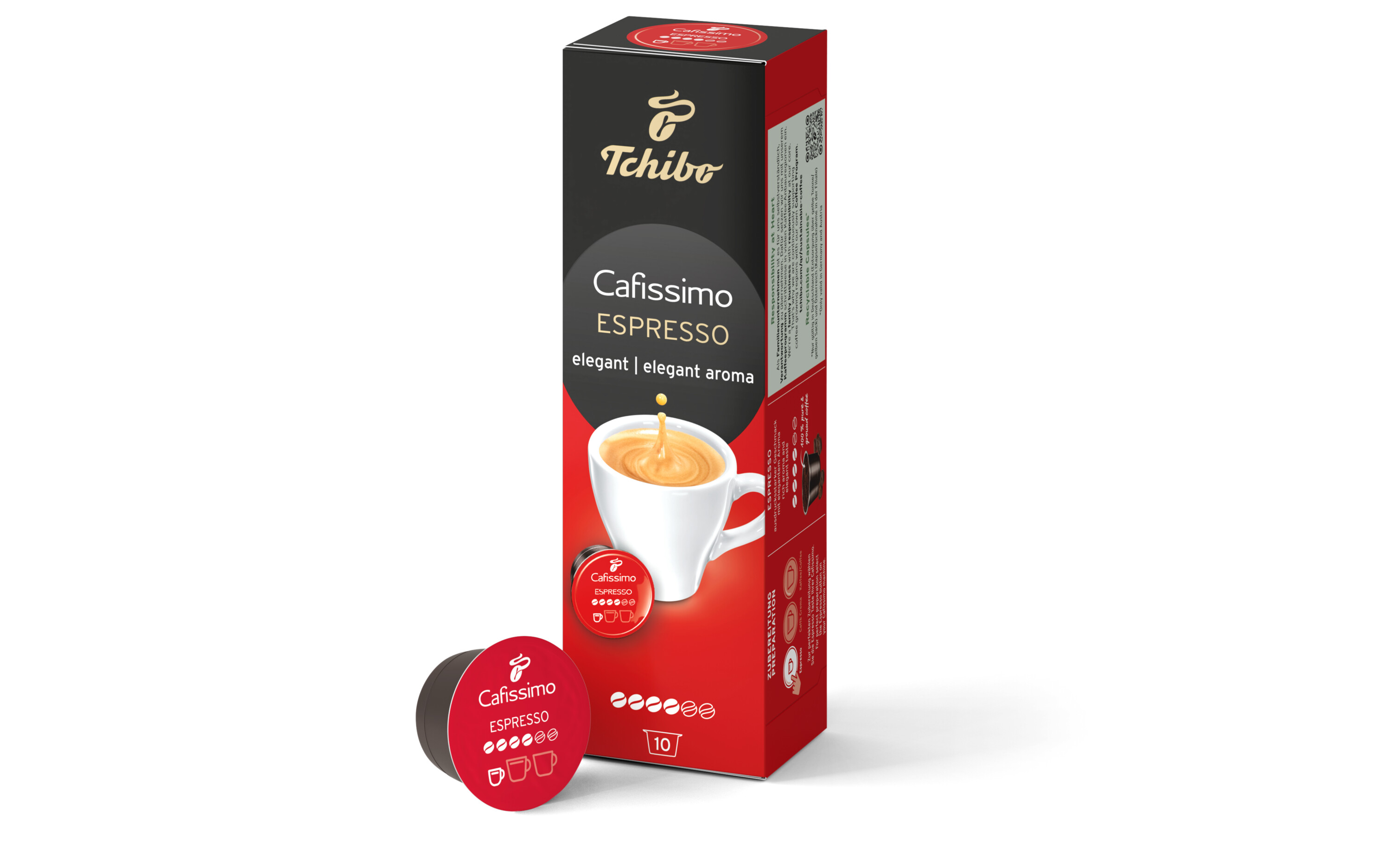 Tchibo Cafissimo Espresso Elegant Aroma 7g x 10 kap.