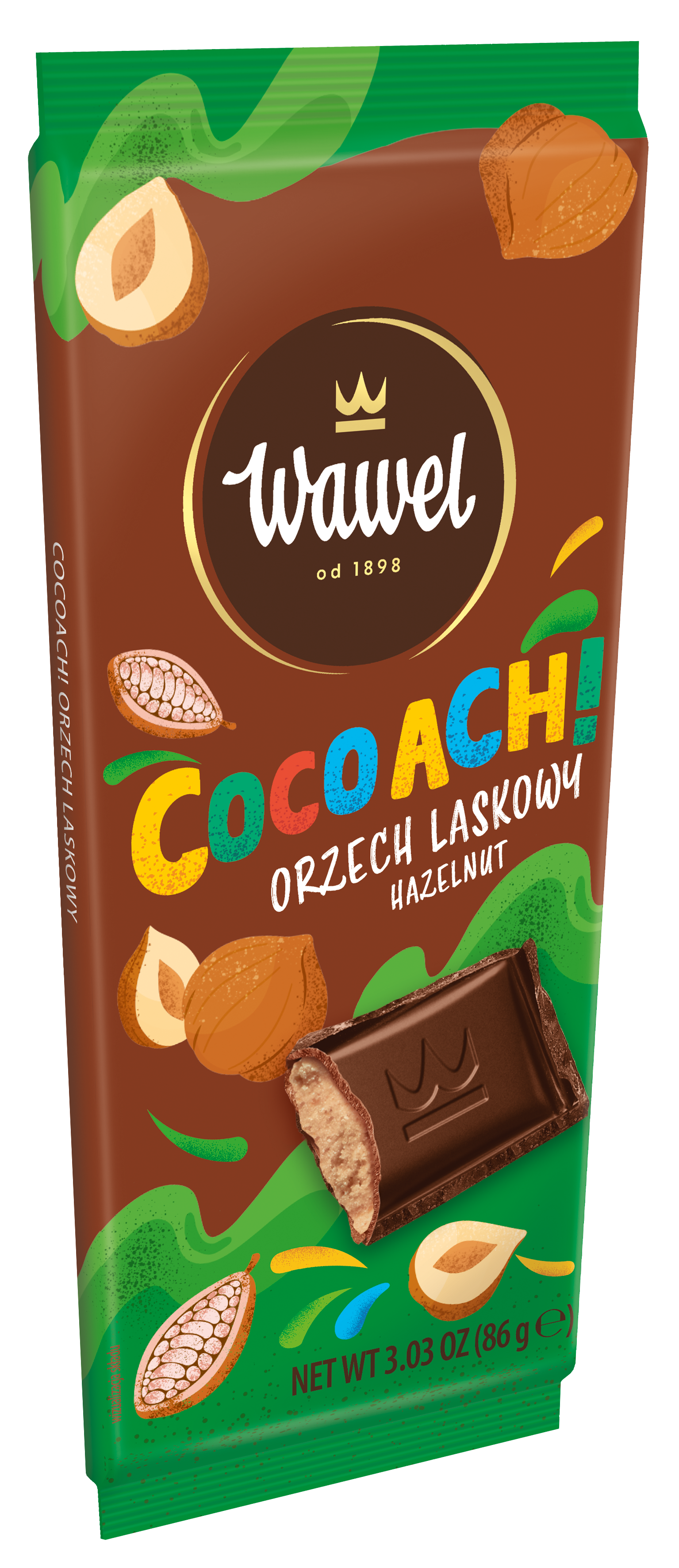 Wawel CocoAch! Orzech Laskowy 86g
