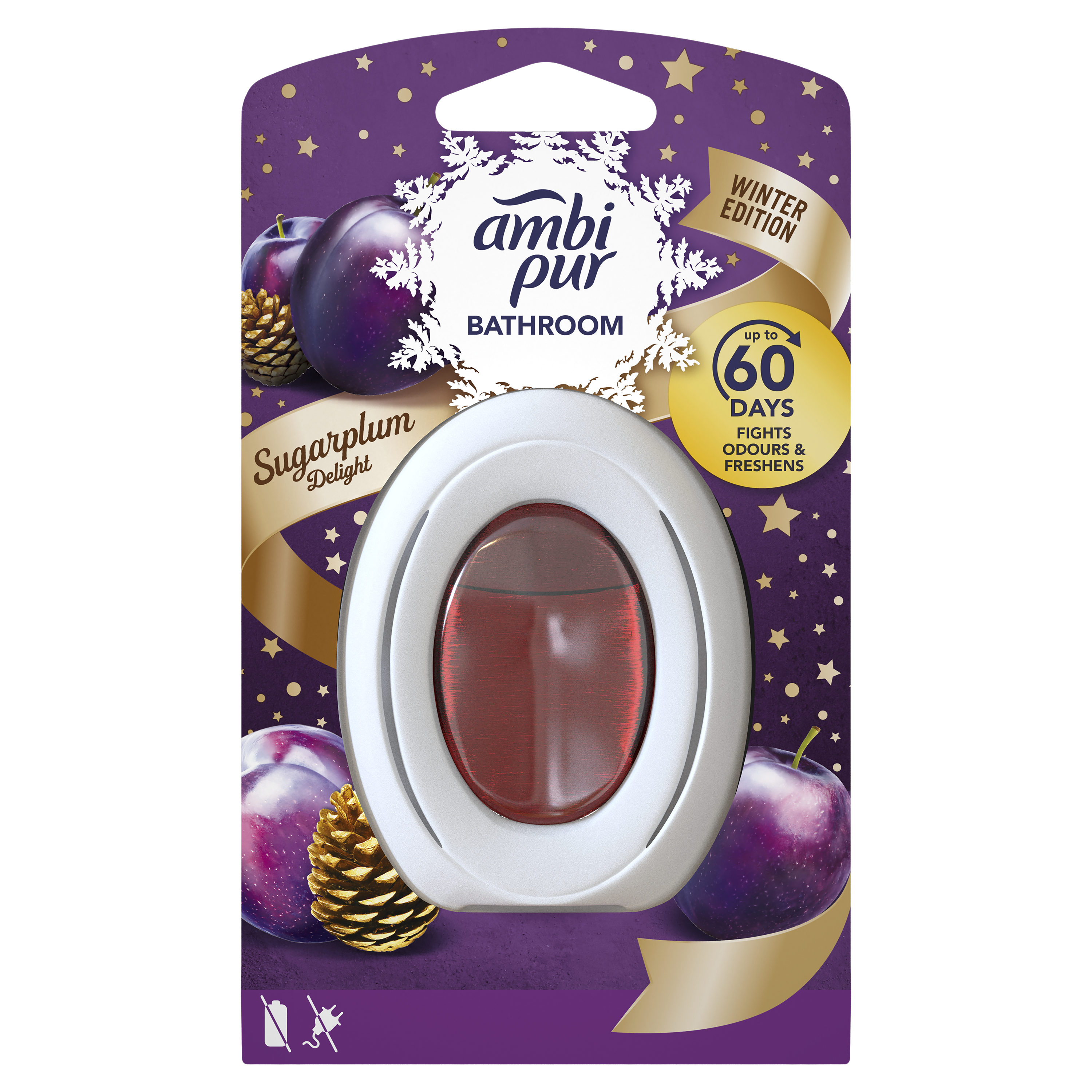 Ambi Pur Łazienka Sugarplum Odświeżacz powietrza 8 ml