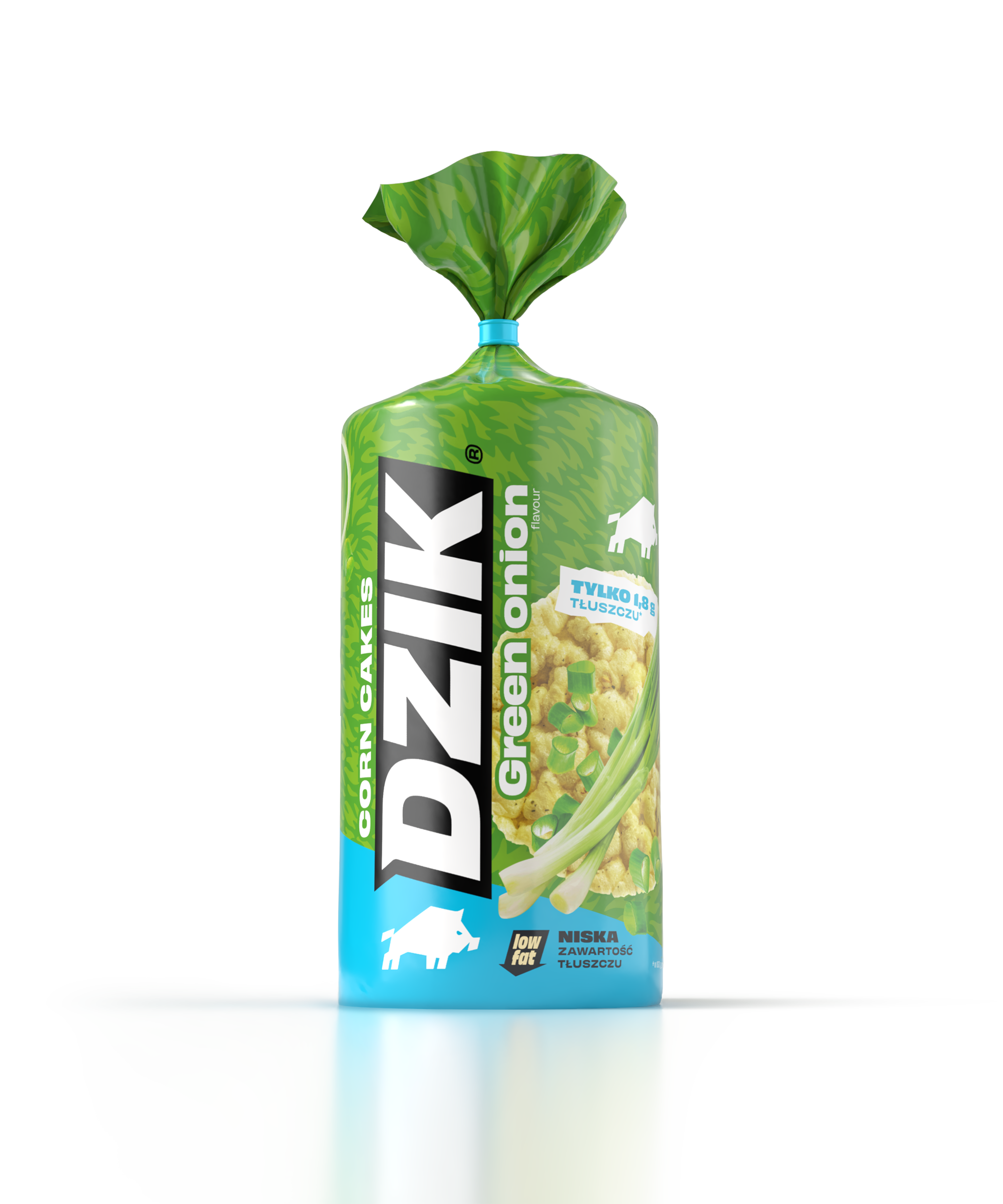 Dzik Wafle Kukurydziane Zielona Cebulka 120 g