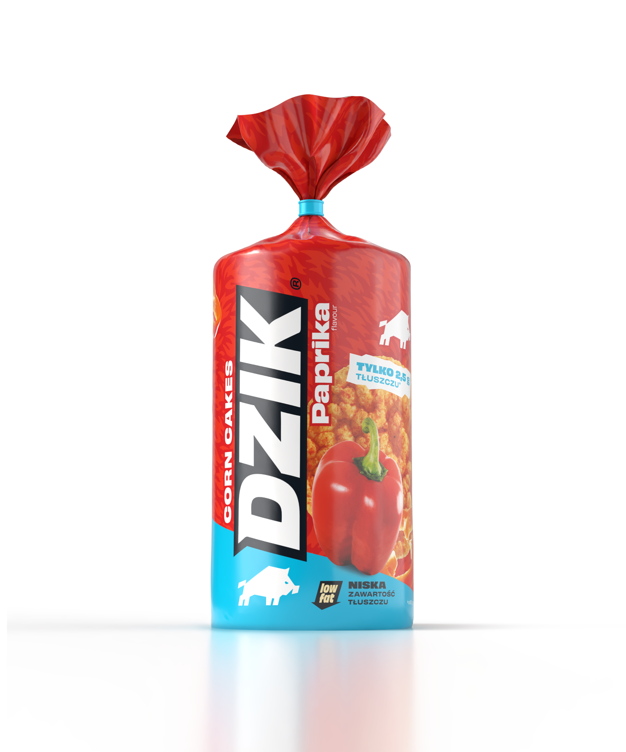 Dzik Wafle Kukurydziane Papryka 120 g