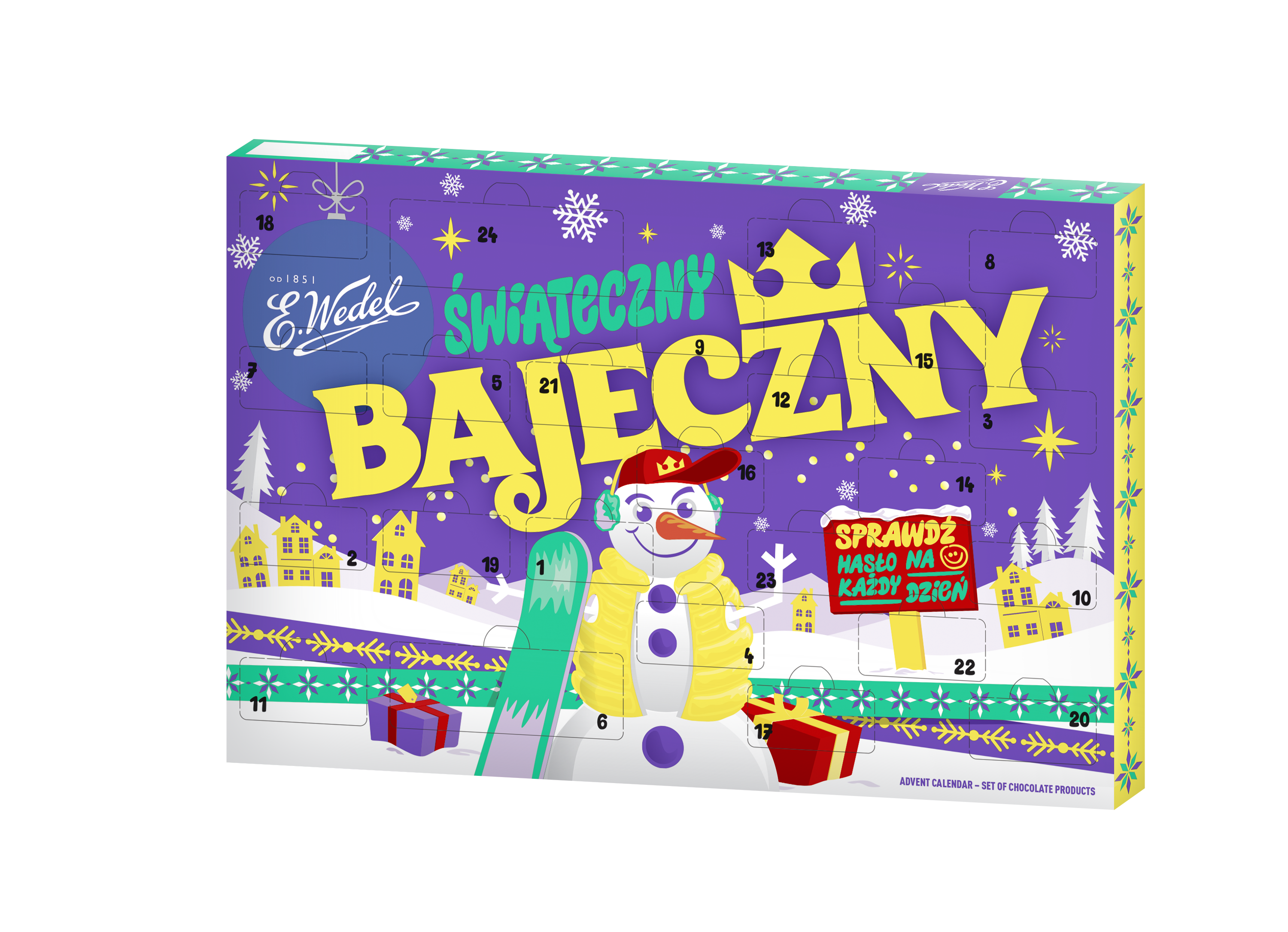 E.Wedel Kalendarz adwentowy Bajeczny 360g