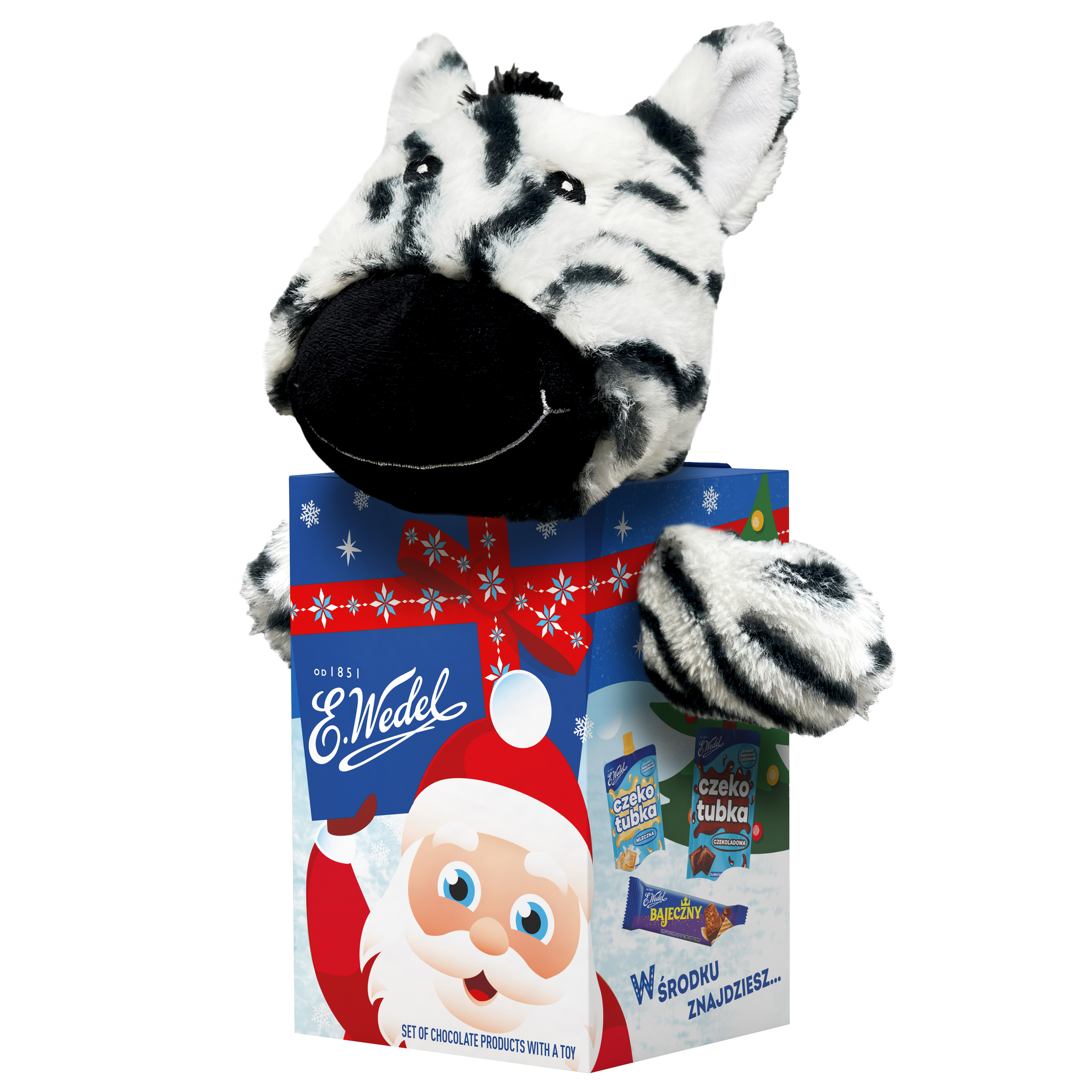 E.Wedel Zestaw słodyczy z pacynką 140g