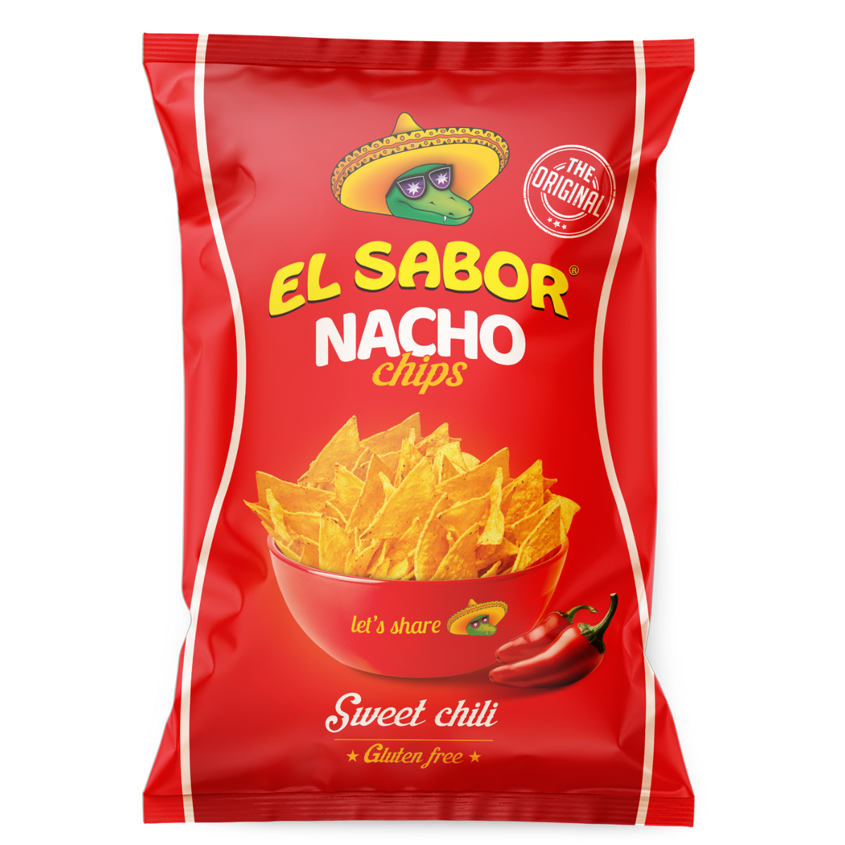 Nachosy o smaku chili 100g El Sabor