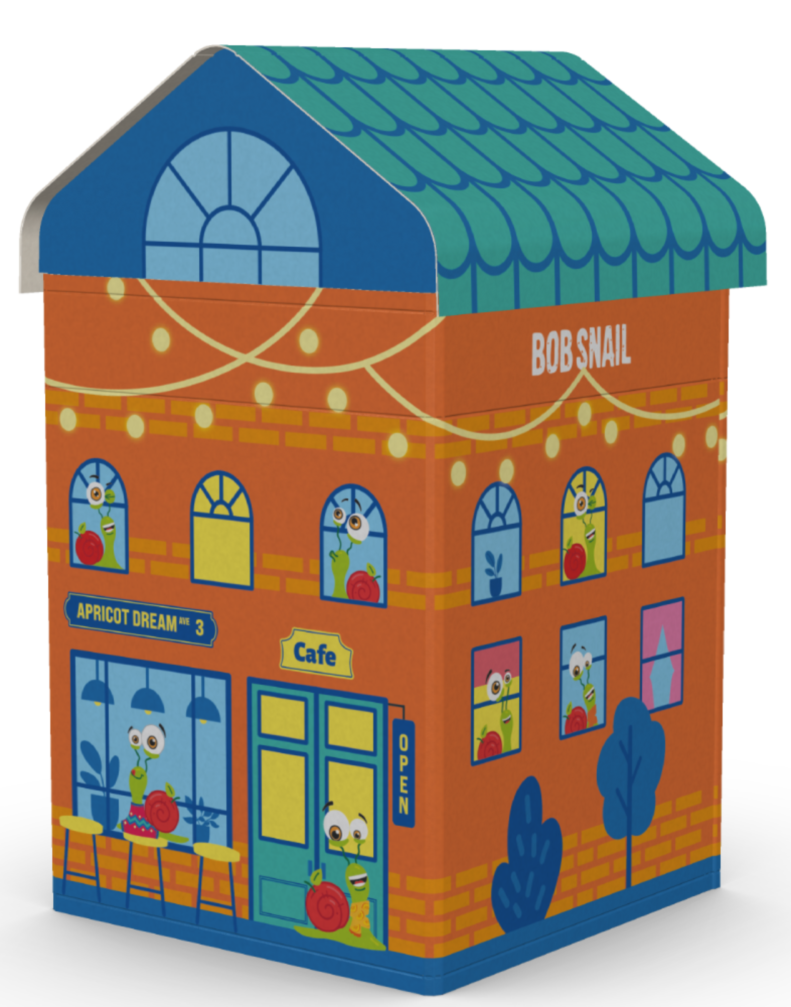 BOB SNAIL Zestaw Świąteczny Domek Snail City 2025 384g