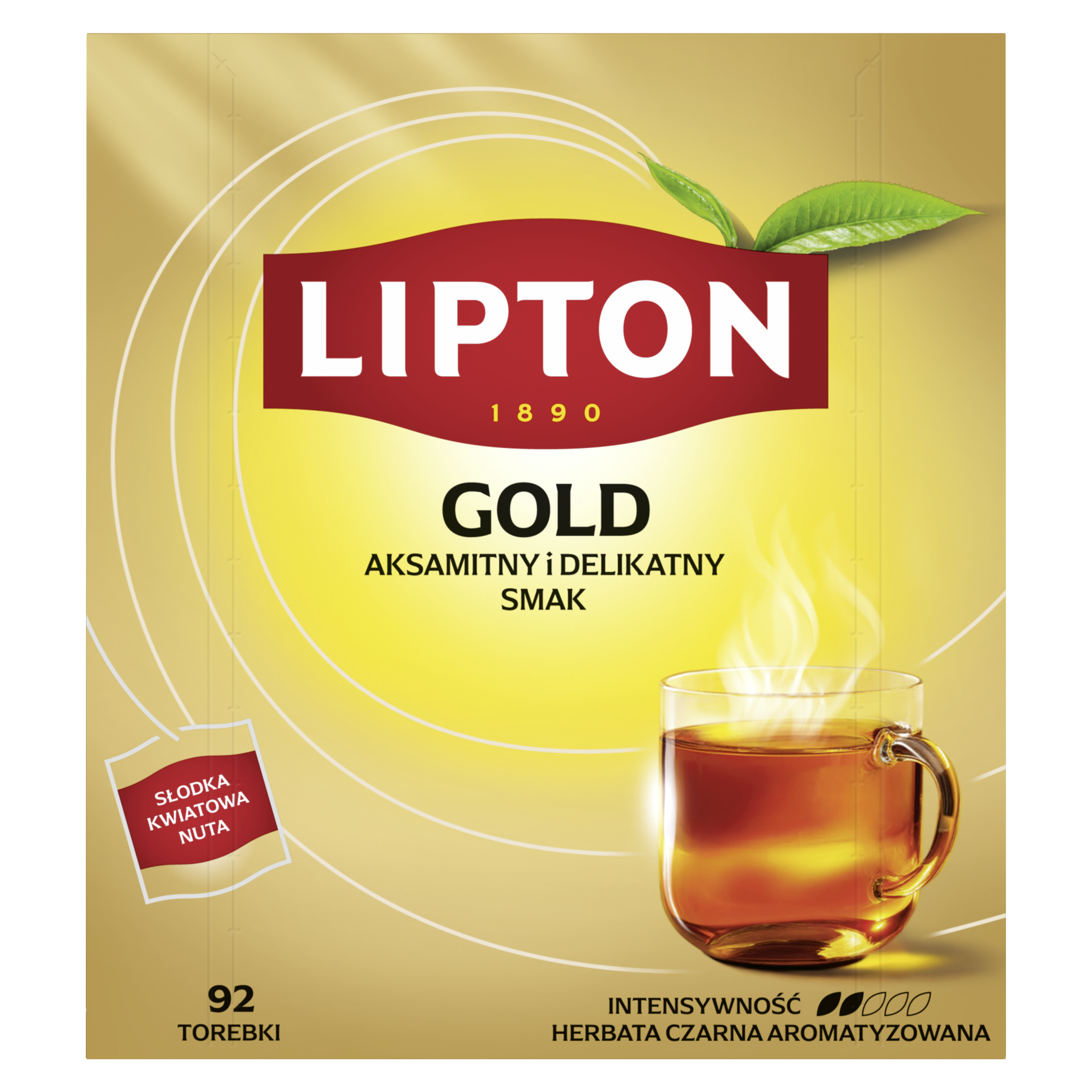 LIPTON Gold herbata czarna (92 torebki)