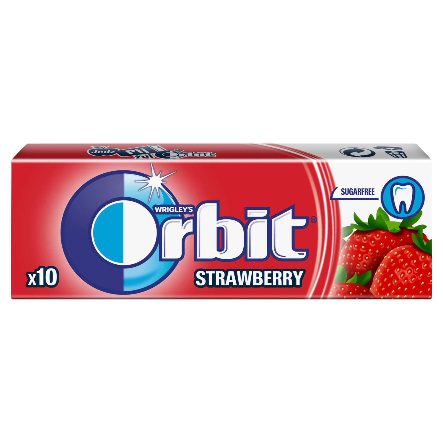 Orbit Strawberry 10 drażetek/14g