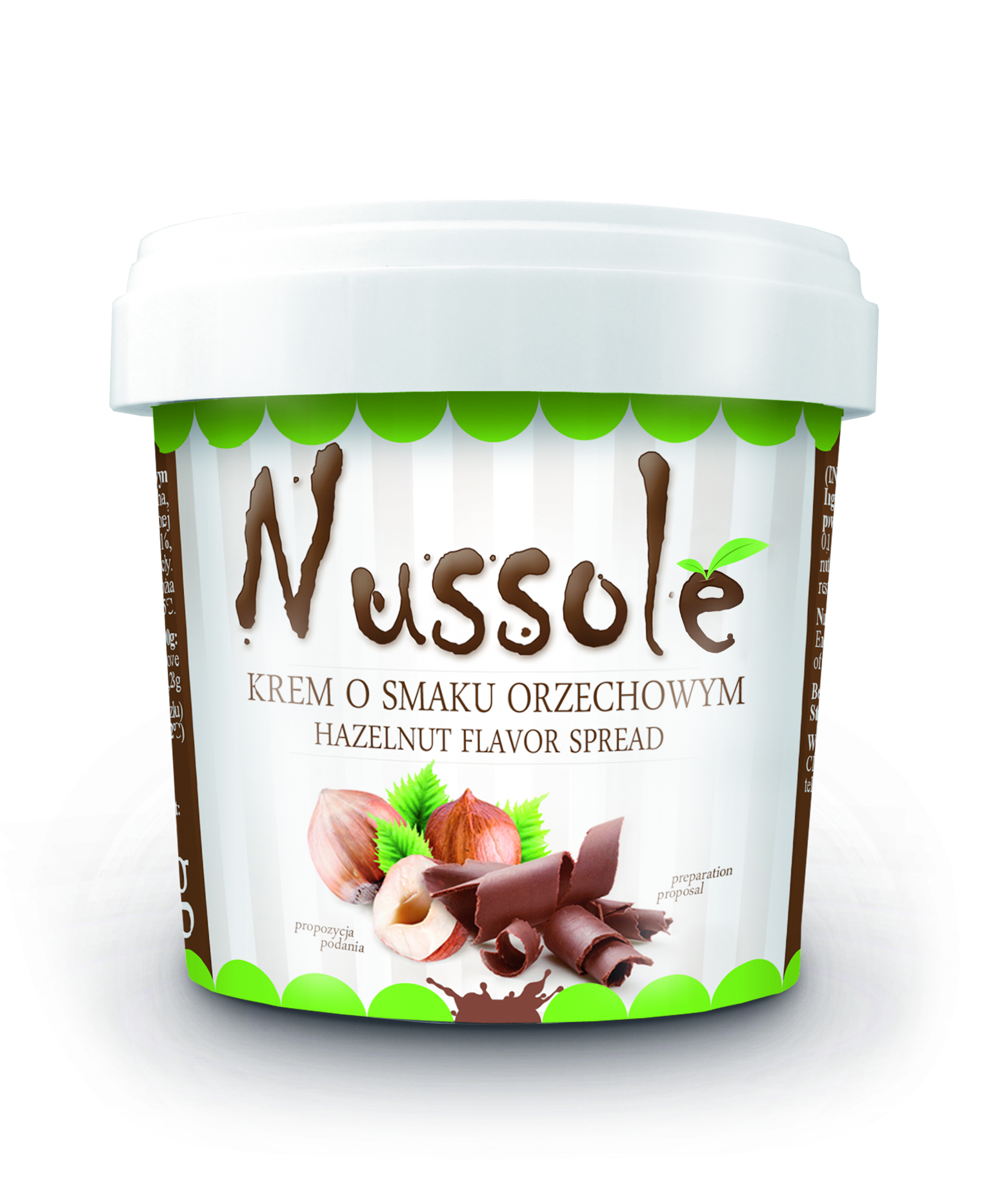 Krem o smaku orzechowym NUSSOLE 600 g