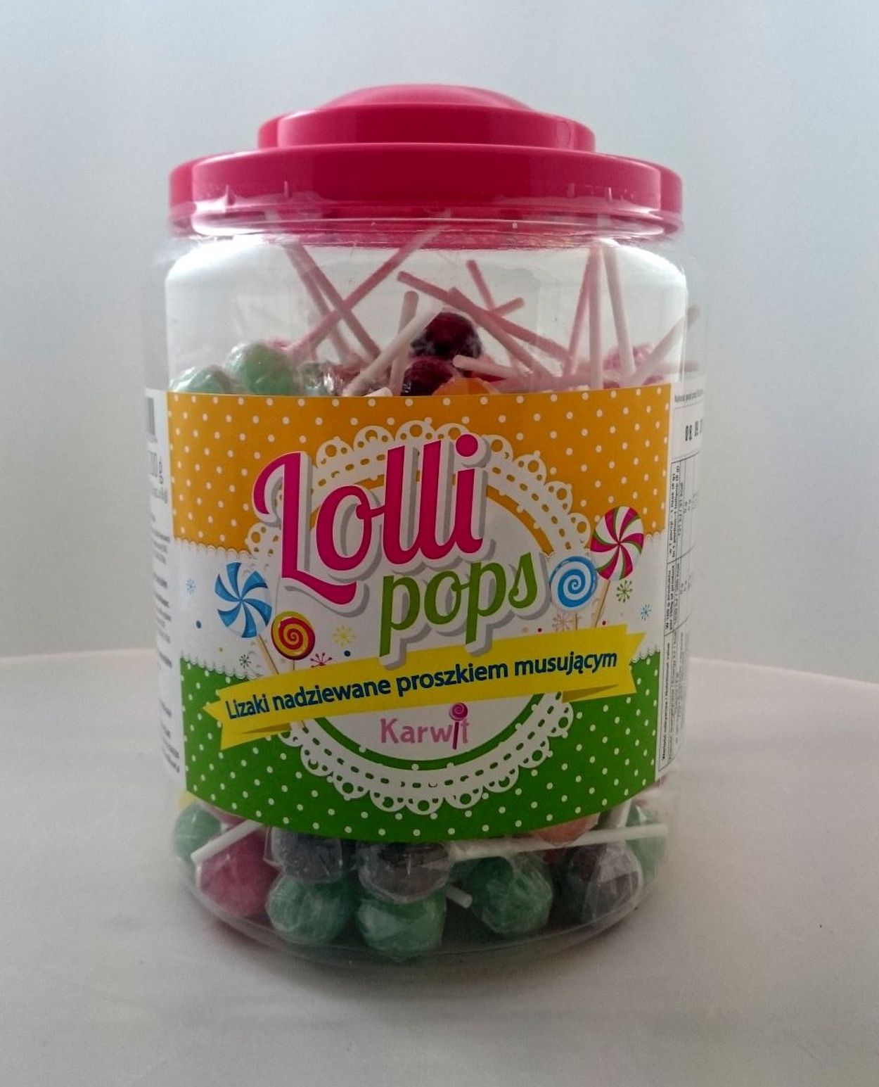 Karwit Lizaki musujące o smakach owocowych i cola 8g x 150szt.