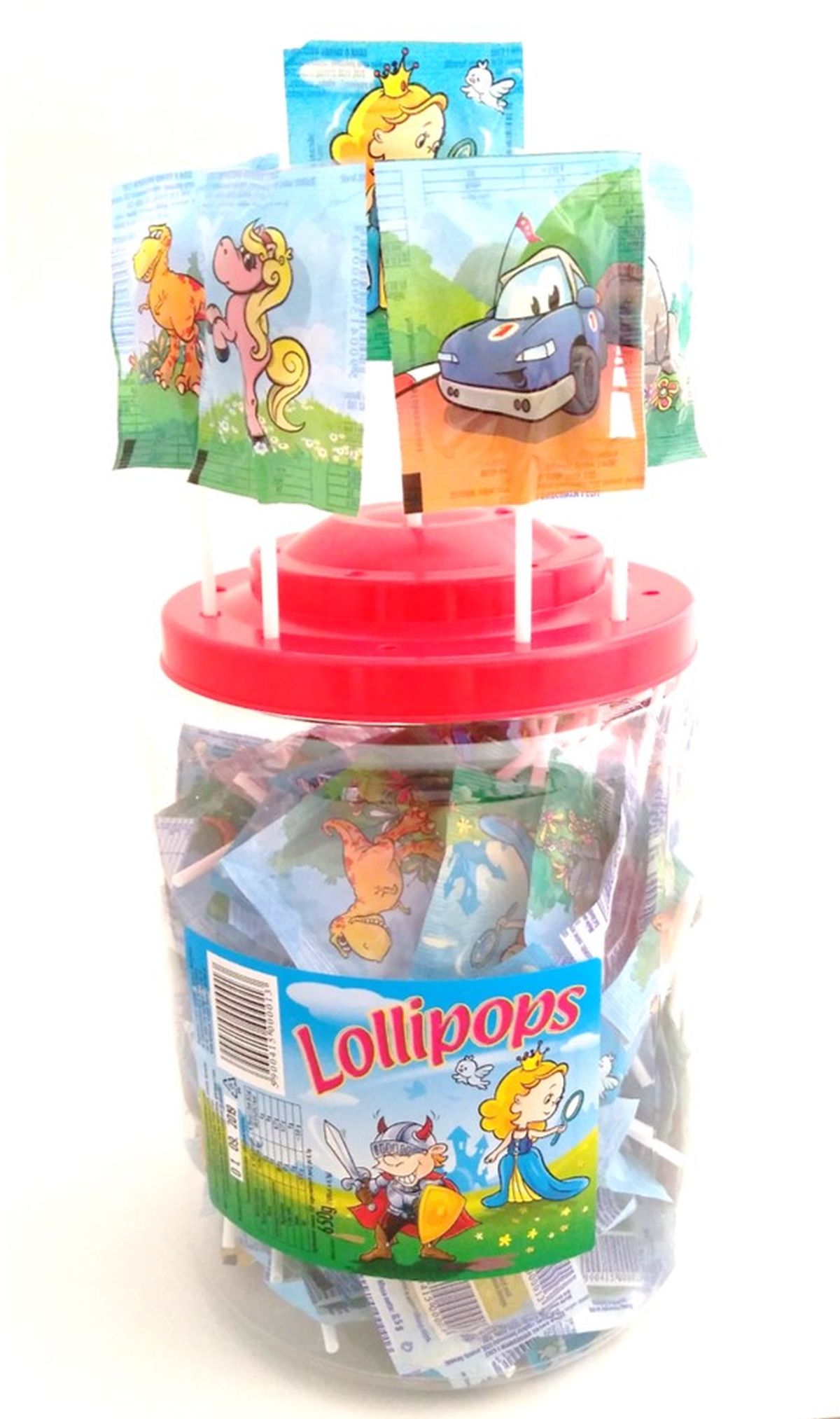 Karwit Lizaki Płaskie o smakach owocowych i cola 6,5gx100 sztuk