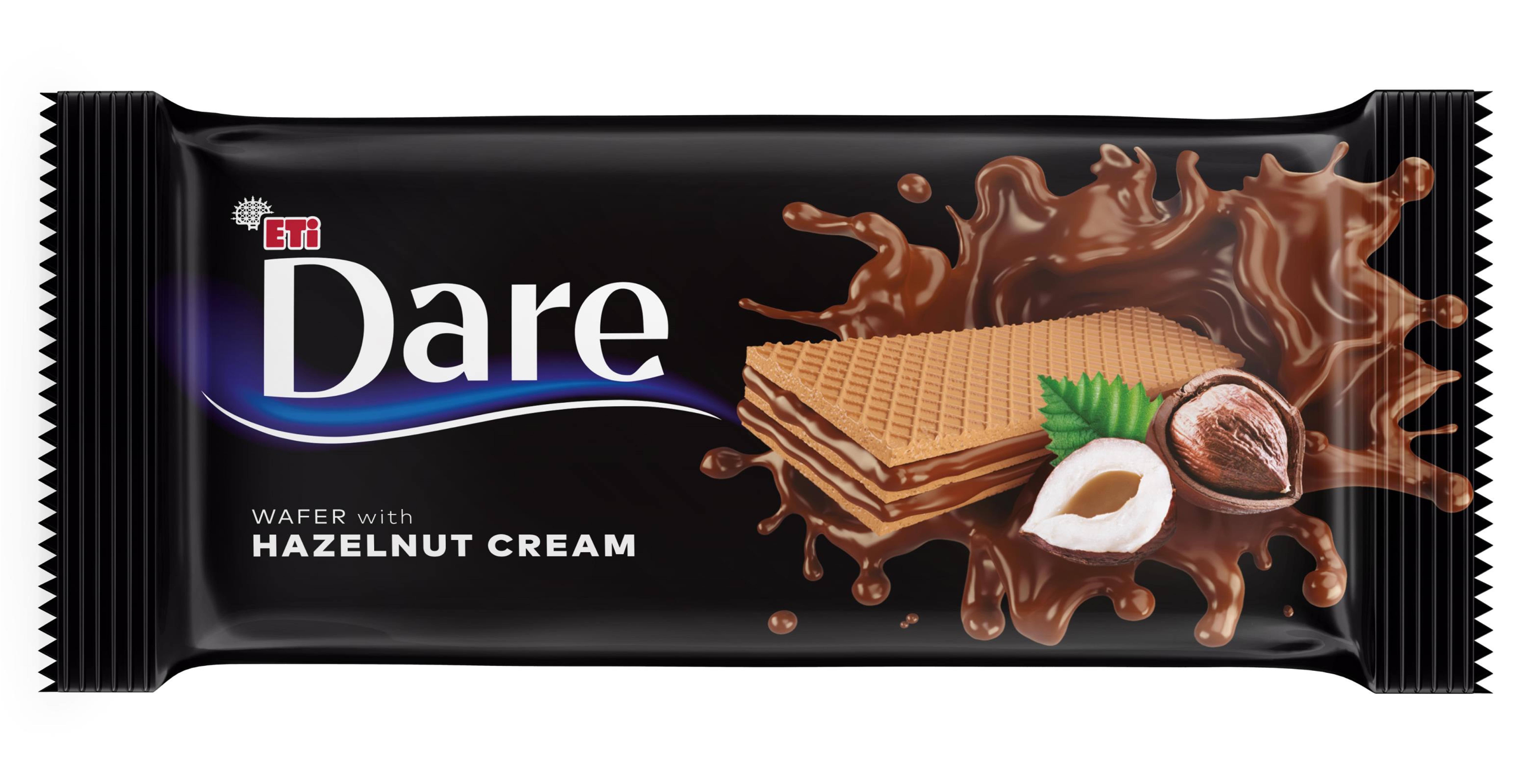 DARE - Wafel z kremem z orzechów laskowych - 142 g