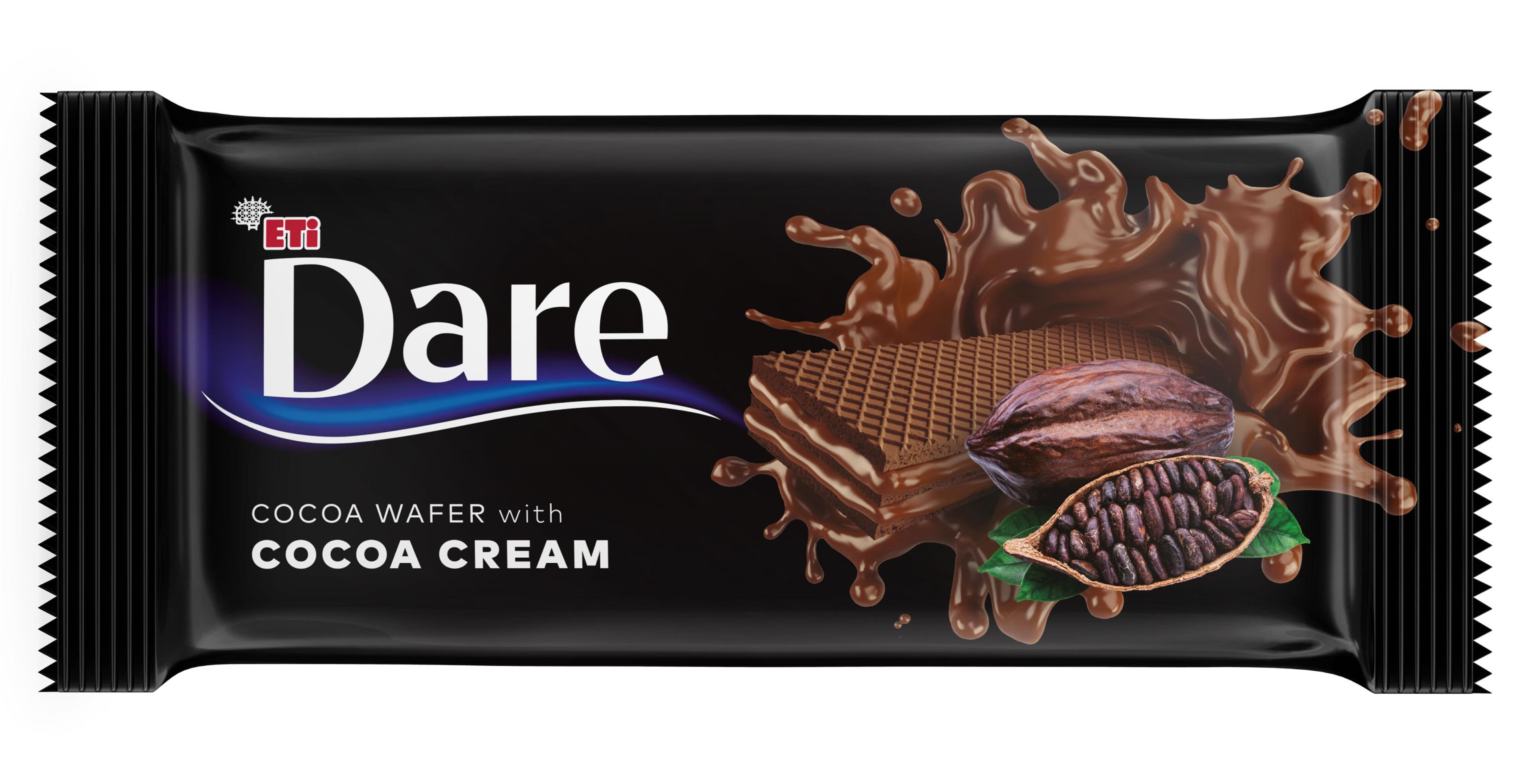 DARE - wafel kakaowy z kremem kakaowym 142g
